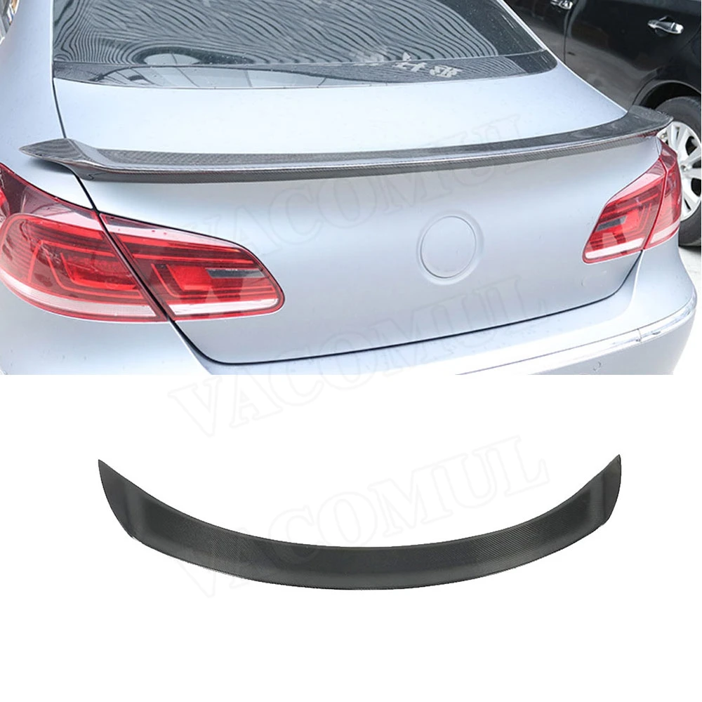 

Carbon Fiber Rear Spoiler for Volkswagen VW Passat CC Sandard 2009-2017 Trunk Boot Trim Sticker External Decoration