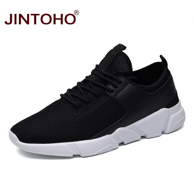 

JINTOHO Summer Breathable Men Shoes Casual Mens Fashion Shoes Brand Men Sneakers Mesh Black Shoes For Men Zapatillas Hombre