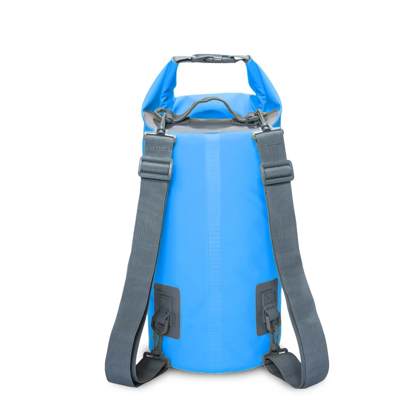 15L 20L al aire libre río Trekking bolsa correa de hombro doble natación impermeable bolsas mochila seco los organizadores para la deriva kayak