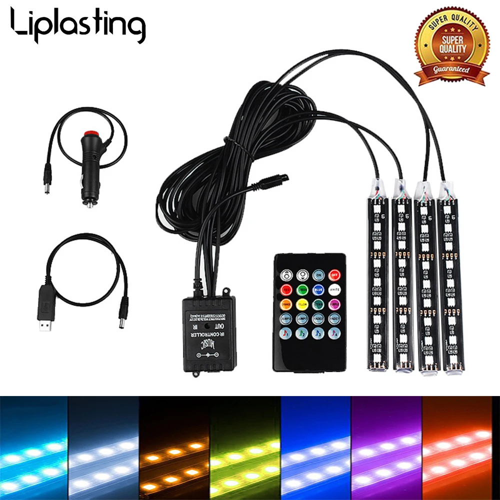 rgb car led strip light