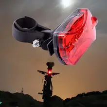 7 режимов Водонепроницаемый 5 светодиодный велосипедный Задний защитный вспышка светильник хвост светильник фонарь светильник ультра яркая лампа для езды на велосипеде, светильник
