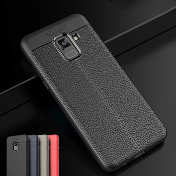 

500pcs Litchi Leather Cases For Samsung Galaxy A10S A20S M30S A70S A70 A60 A50 A40 A30 A10 M30 M20 M10 Soft Silicone Back Cover
