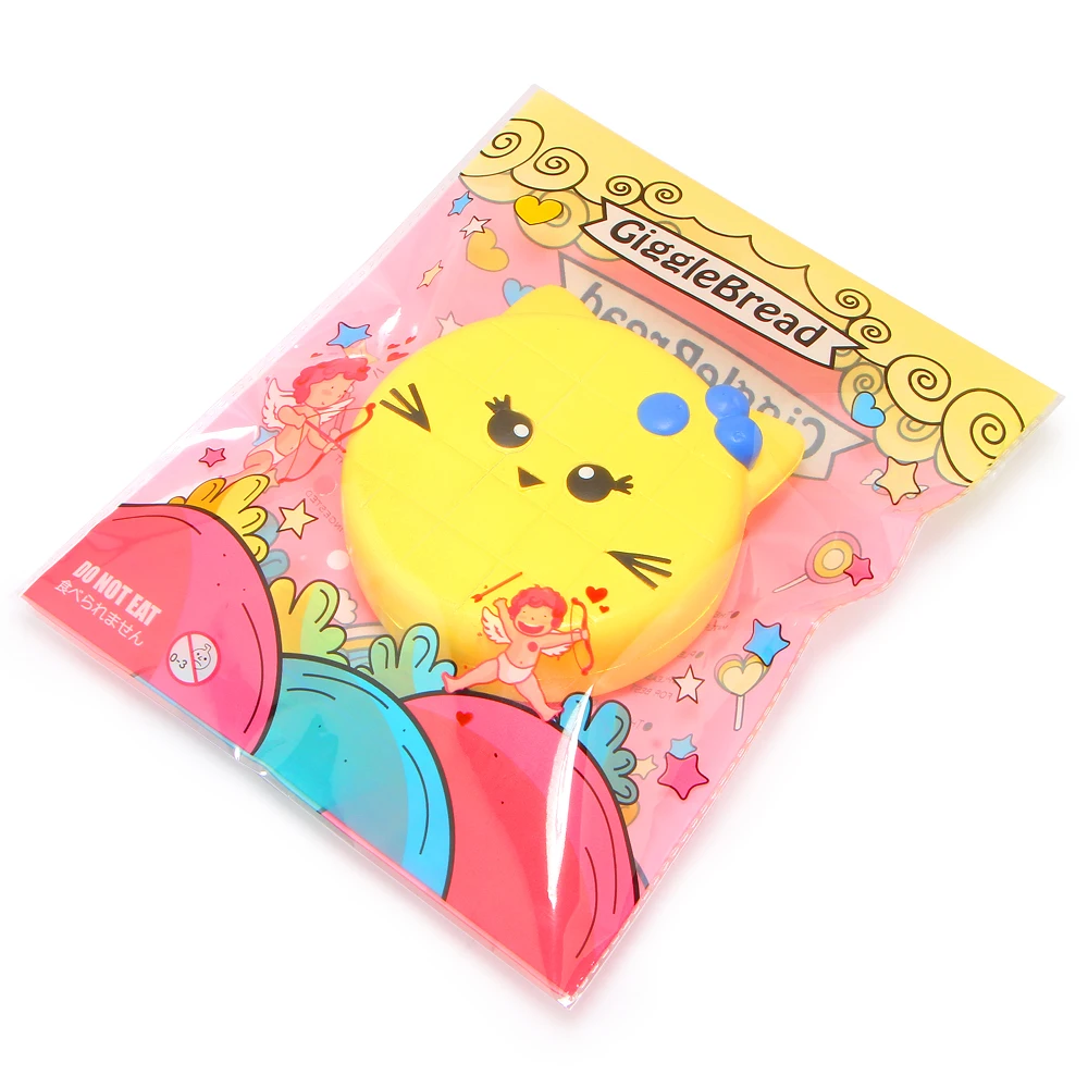Jumbo торт мягкими Cat хлеб Squishies крем Ароматические замедлить рост Squeeze Игрушка