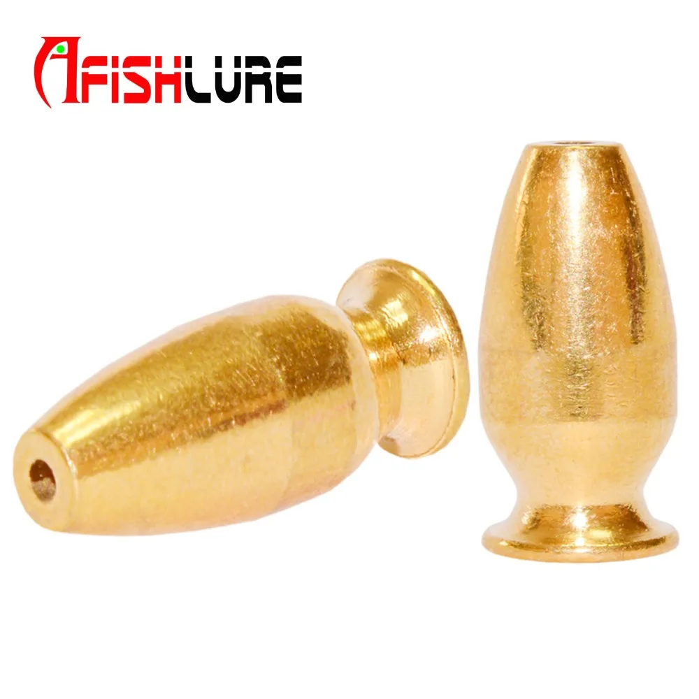 Buy 4 Models Pure Copper Bullet Lead Weight 1.8g/3.5g
