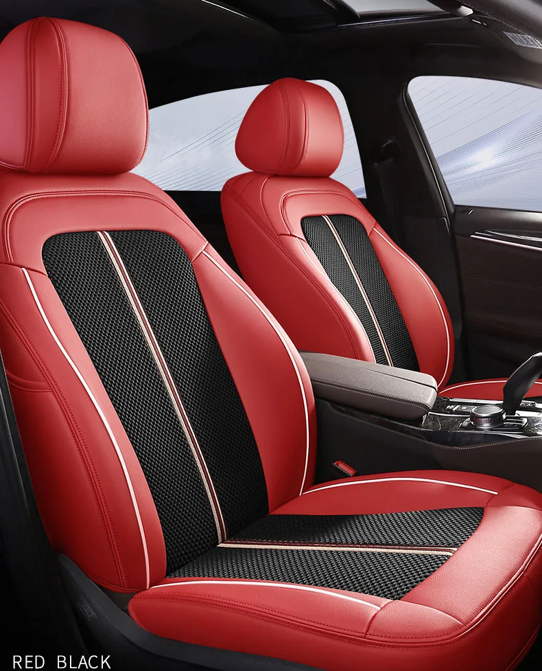  custom car seat cover for auto Mitsubishi Outlander Pajero Sport Grandis ASX blue wine red black au