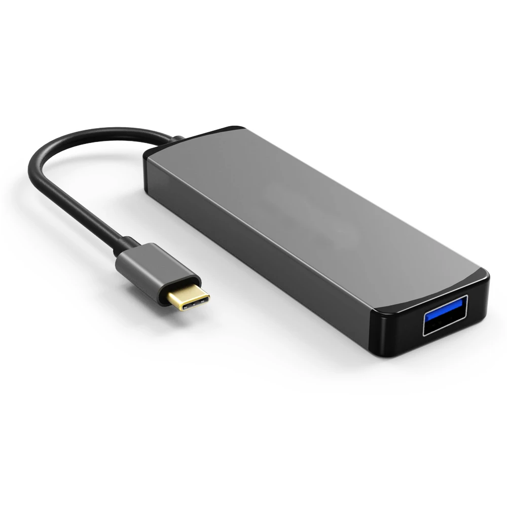 Thunderbolt 3 док-станция usb-хаб type C к HDMI VGA USB 3,0+ SD TF карта конвертер для Apple Mac samsung S9 Macbook Pro USB C концентратор