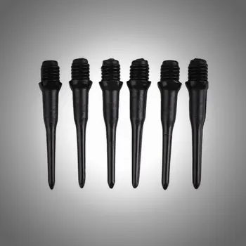 

4.5MM Soft Black Plastic Tips Points Needle Replacement Set For Electronic Dart