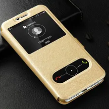 Для huawei Y5 Чехол-книжка с окошком быстрого просмотра чехол для Funda huawei Y6 чехол Nova Young MYA L11 L41 чехол из искусственной кожи 5,0