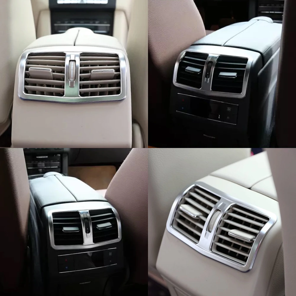 car styling accessories trim cover Rear air conditioning outlet Benz E200L E260L E300L-5