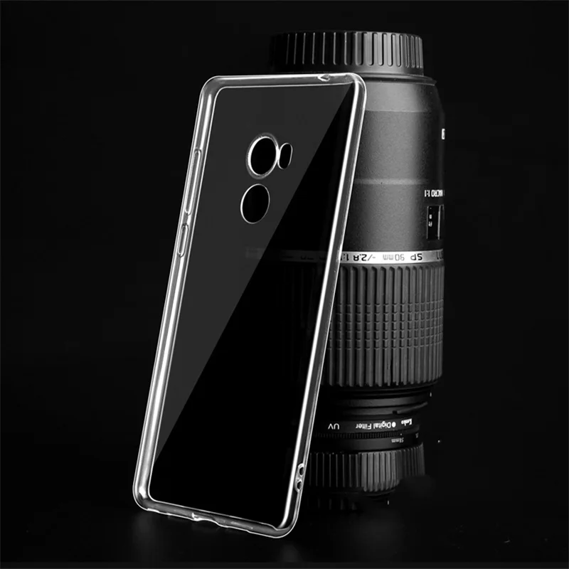 Ультратонкий Мягкий ТПУ чехол прозрачный телефон для Xiaomi Mi3 Mi4 Mi4C Mi4i Mi5 Mi 5S 5X 6 6X A1 Max