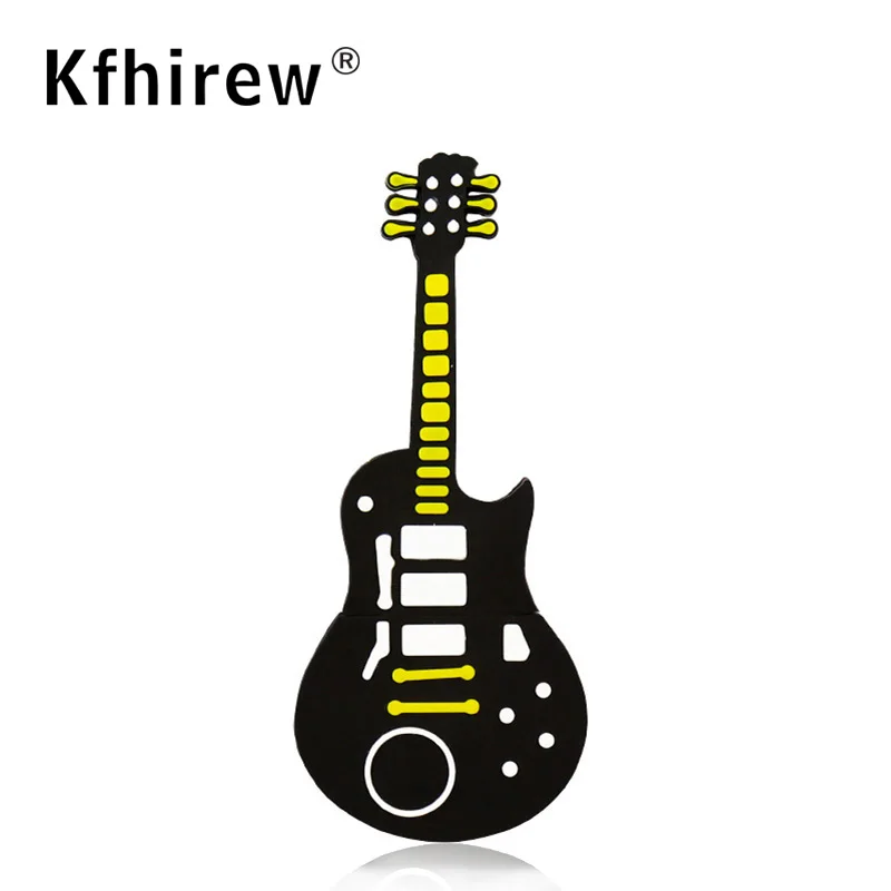 Pendrive 128 GB 64 GB Fashion Cartoon Pen drive 128gb 64GB 32GB guitar drive pen 16GB 8GB Memoria USB Memory Stick Pendrive