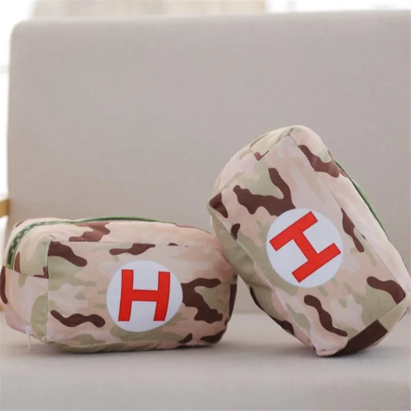  Game PUBG Playerunknown's Battlegrounds Cosplay Props Medicine Bag Plush Toys Paper Towel