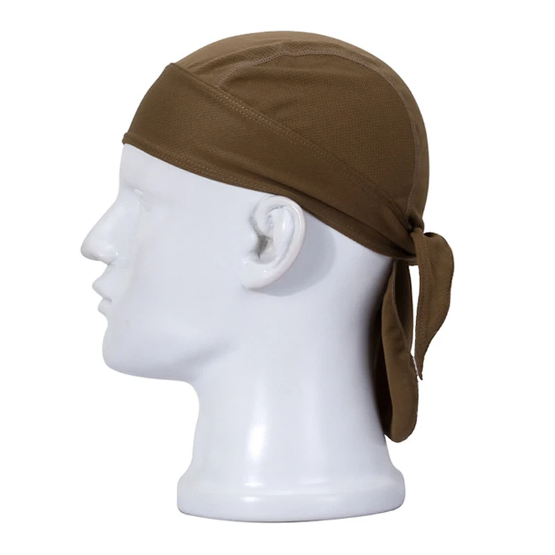 Bicycle Hat Men Women Cycling Pirate Cap Helmet Black Quick Dry Head Scarf MTB Team Headband Green White Ciclismo PA0195 (2)
