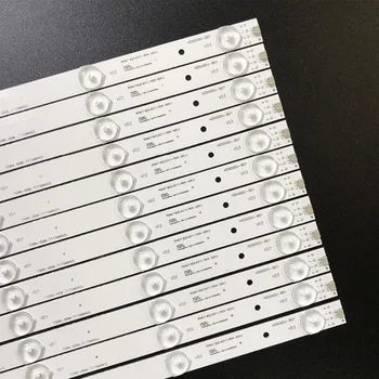 

11 PCS/set New LED Strip Replacement HD500DU-B01 RSAG7.820.6311/ROH For Hisense 50" TV LED50EC590UN LED50EC280JD LED50K320U 20JD