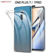 One plus 7 Pro clear cell phone shell TPU OnePlus 7 prosilica gel soft shell creative protective cover OnePlus 6T Bumper Plain