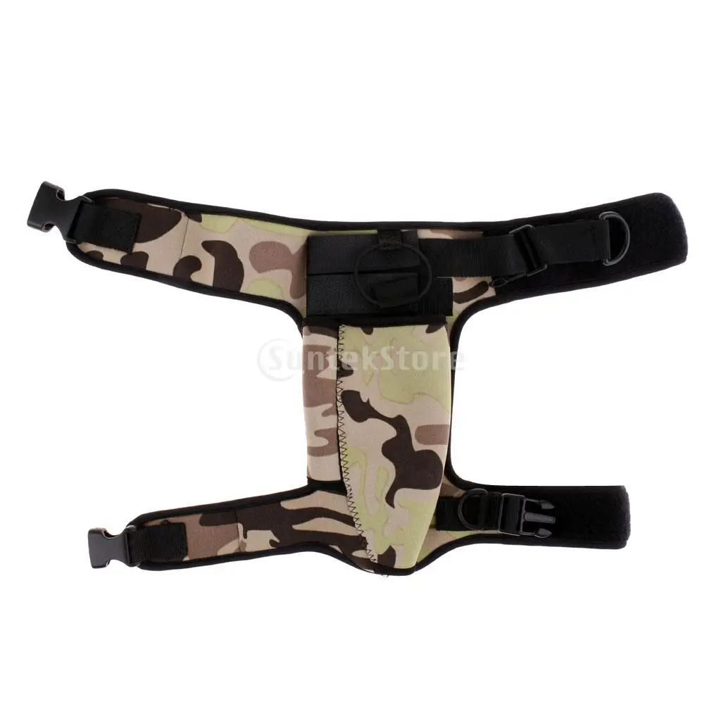 Adjustable Camo Scuba Tools Neoprene Sheath Holster Tech Dive Gear Equipment Diving Accessories