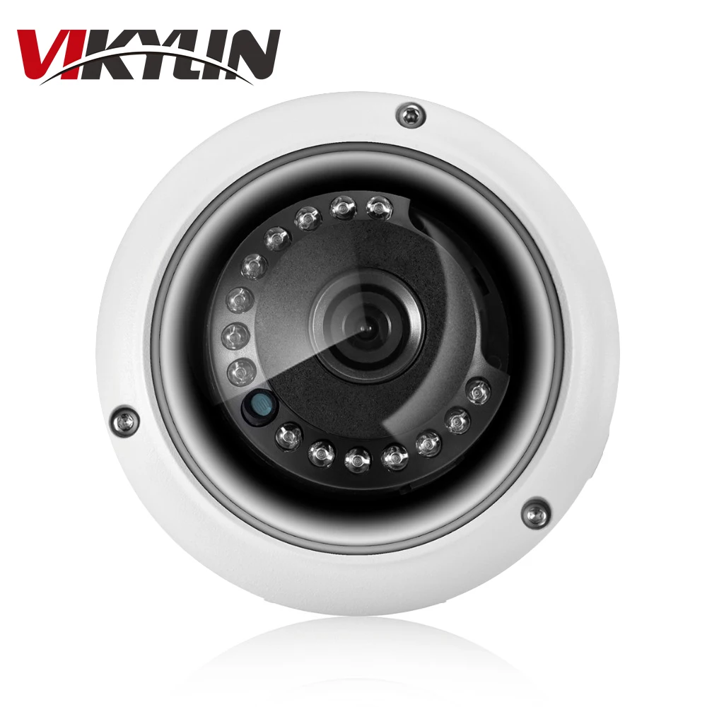 VIKYLIN Hikvision Protocl камера 2MP 4MP HD H.265 POE Onvif P2P Обнаружение движения металлический IK10