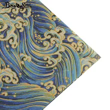 Booksew хлопчатобумажная льняная ткань африканская ткань Анкара Telas Por Metro холст ткань Tissu DIY скатерть сумка занавес Подушка Мешковина