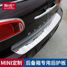 Фирменная Новинка Нержавеющая сталь Материал внутренний и порог входной двери пластина для британского национального флага для дисков Mini Clubman F54 только в том случае