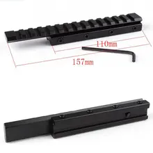 Охотничий удлинитель ласточкин хвост 11 мм до 20 мм Вивер Пикатинни область адаптера крепление