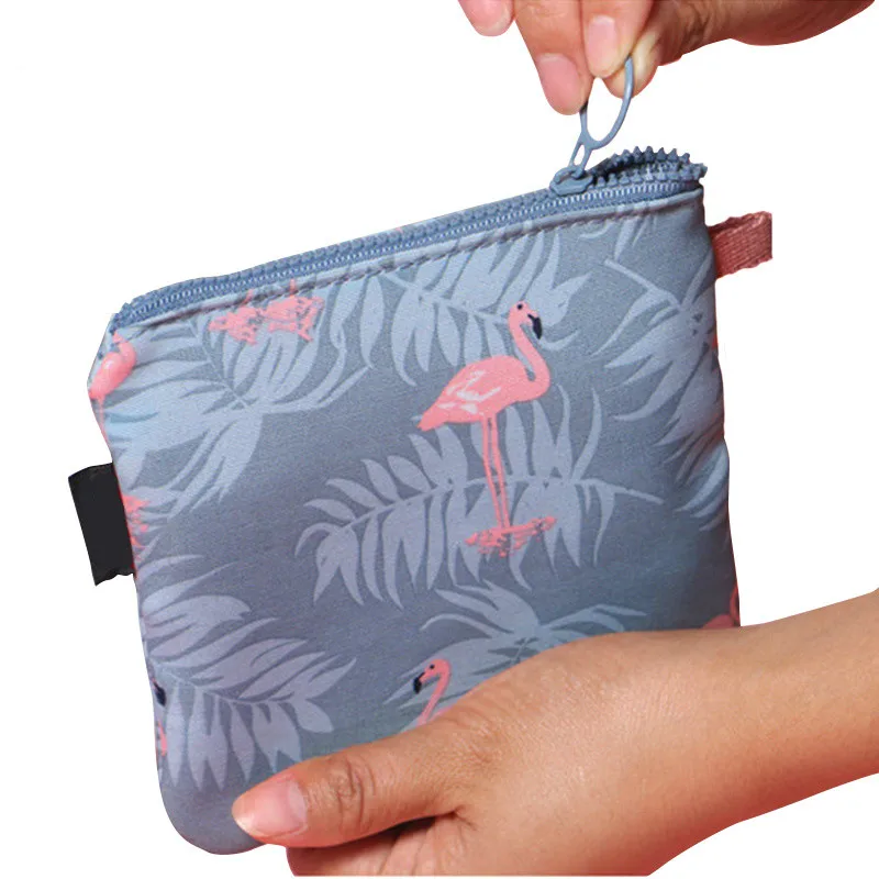 البساطة سلسلة المحمولة فوط صحية حقيبة التخزين قماش الفوط الصحية حقيبة مجموعة الخياطة محفظة نسائية للعملات المعدنية الائتمان حامل بطاقة أكي...