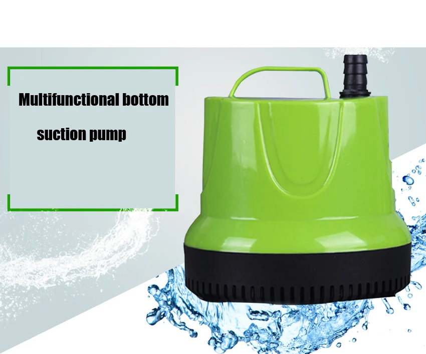 Fish tank submersible pump superquiet bottom suction pump small fish