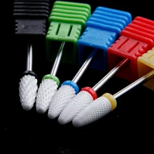 Nail Drill Cutters Ceramic Milling Cutters for Manicure Nail Drill Bit Electric Manicure Machine Accessories Nail Art Files Tool