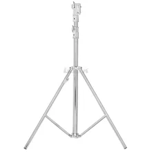 ASHANKS A201 208CM Light Stand Heavy Duty Studio Combo Stand stainless Tripod load 20kg for light 2k 5k HMI compact par 1.2k M18