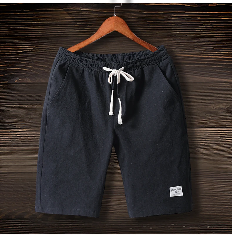 NEW 2019 Summer men cotton Linen leisure trousers patch beach thin loose boys teenagers youth students elastic wiast shorts 5XL NEW 2019 Summer men cotton Linen leisure trousers patch beach thin loose boys teenagers youth students elastic wiast shorts 5XL