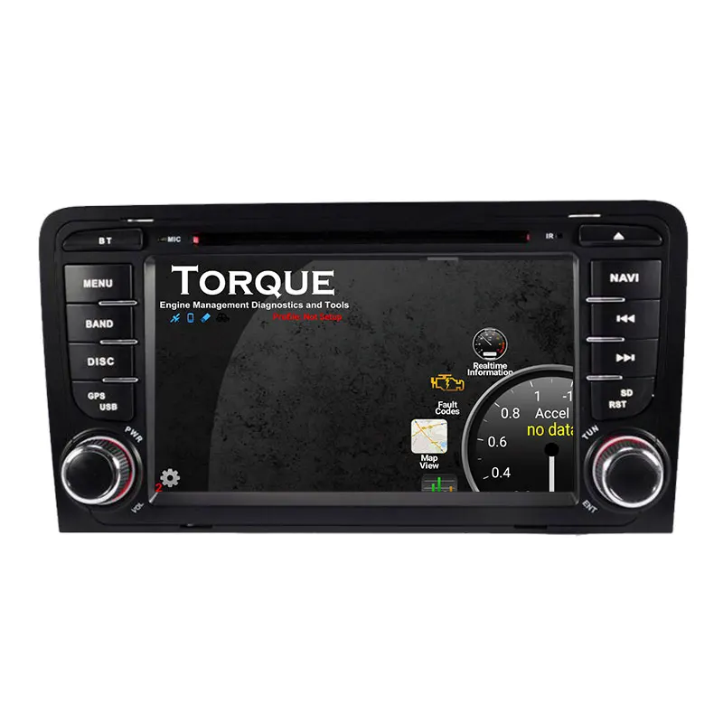 Cheap 2 din Android 8.1 Car DVD Player Head unit For Audi A3 8P S3 RS3 2003 2004 2005 2006 2007 2008 2009 2010 2011 Radio Multimedia 2