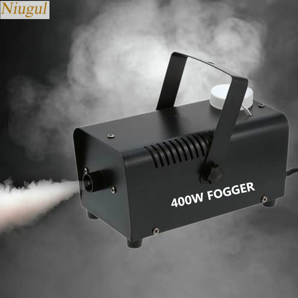 

400W Fog Machine /Wireless Remote Control Smoke Ejector/Mini Smoke Machine/Home Party Smoke Thrower/Stage Fogger DJ Equipment