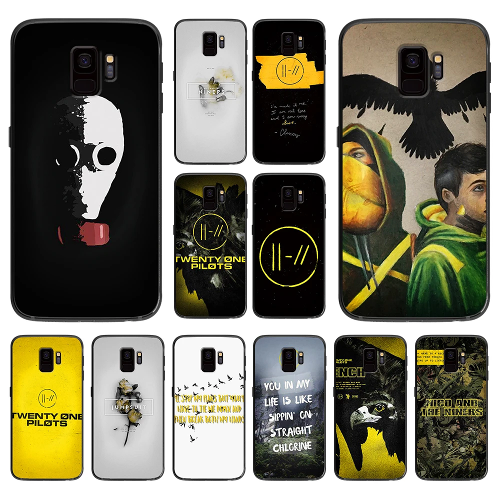 Twenty One Pilots плащ-Тренч для samsung Galaxy A5 A6 A7 A8 A9 2018 2019 плюс M10 M20 M30 мягкий чехол телефона |