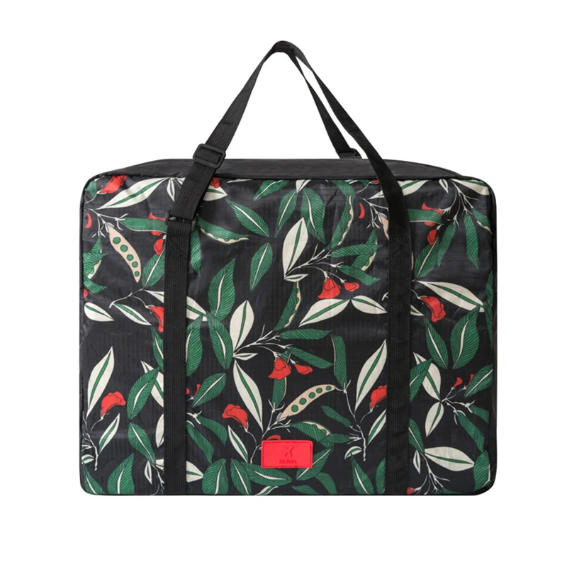 Складная дорожная сумка большой ёмкость водостойкие с цветочным принтом сумки портативный для женщин сумка дорожные