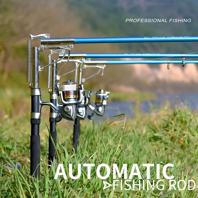 $US $11.90 Automatic Fishing Rod 1.8-2.7M Sea River Fishing Telescopic Rod Spinning Ring Rod Self-Tapping Fish