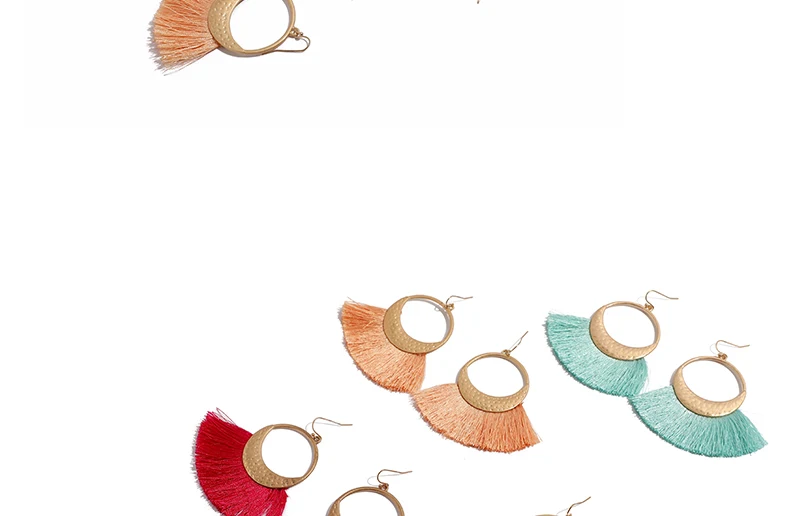 AYAYOO Fashion Tassel Earrings Boho Bohemian Long Earrings For Women Fringes Ethnic Handmade Party Drop Earring Jewelry (2)