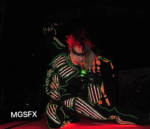 

Светодиодный костюм/светодиодный костюм/светодиодная одежда/светодиодное платье светильник ящийся танцевальный костюм/светящаяся одежда