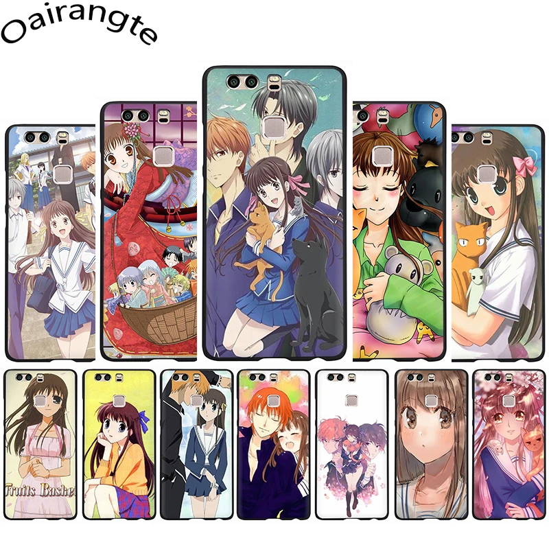 

Fruits Basket Anime Soft Phone Cover Case For Huawei P8 9 Lite 2017 P10 Lite P20 30 Lite Pro