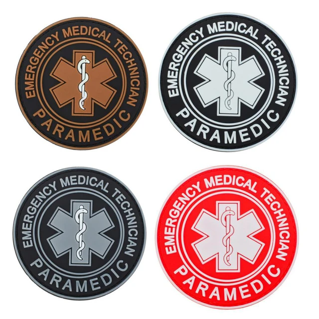 Military Paramedic Patch Badge  Patches Embroidered Paramedic -  Embroidered Patches - Aliexpress