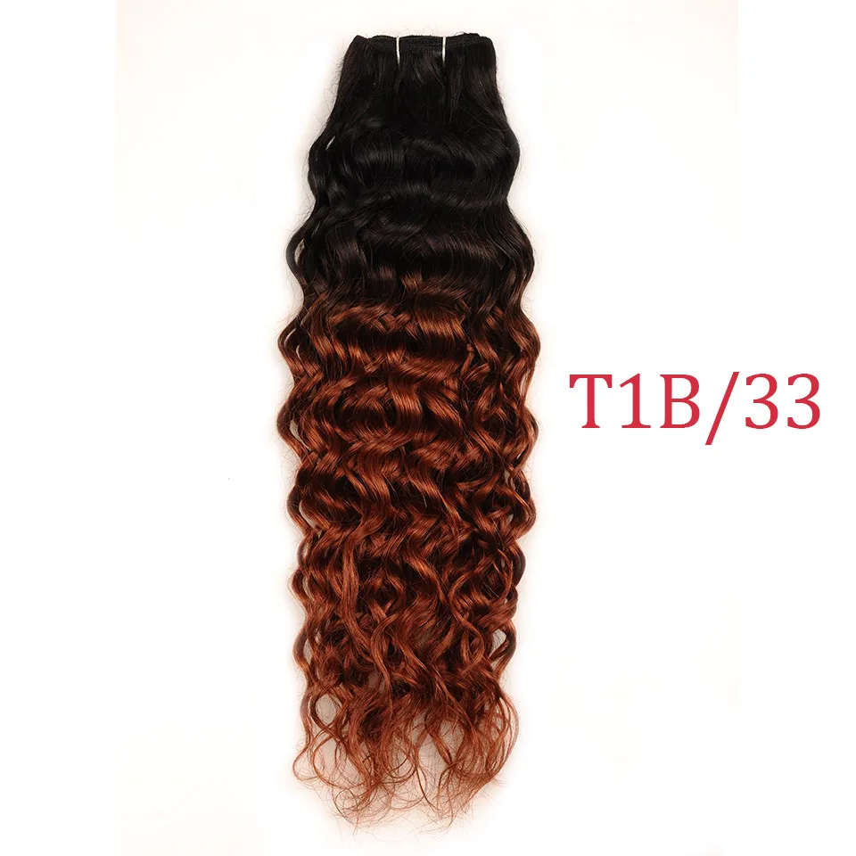 Перуанские волосы светлые волнистые черные человеческие пряди красный цвет 99J 1