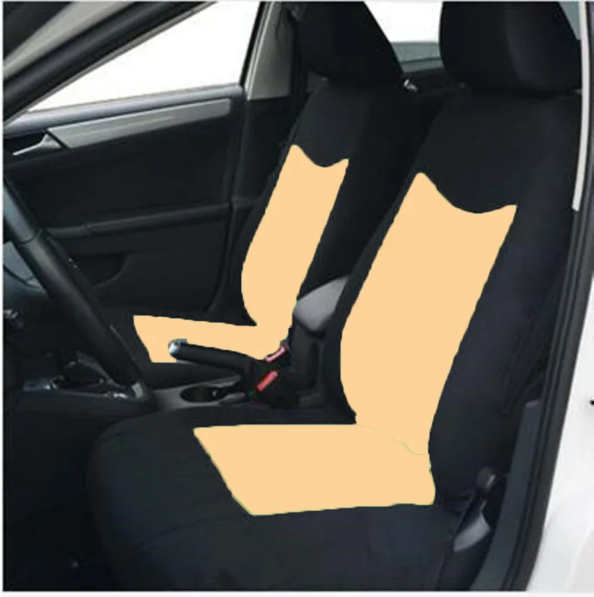 9pcs Car Seat Cover Polyester Composite Sponge Back Seat Cover Sets High Quality Car Styling Car