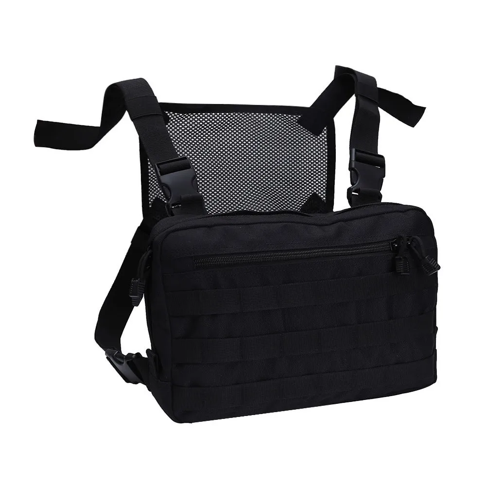 

Tactical Backpack Mesh Cloth 1000D Oxford Military Molle Pocket Vest Breathable Backpack Outdoor Sport Camping Hunting Vest