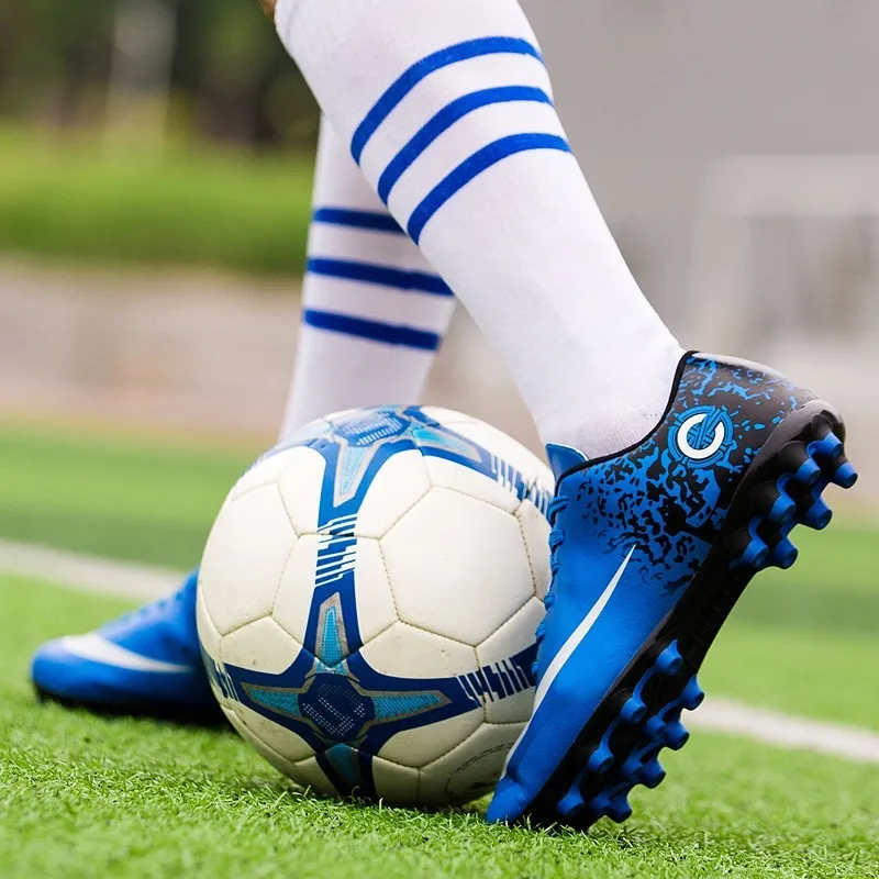 Новое поступление футбольные бутсы Zapatillas Hombre Chuteiras Voetbal Calcio Zapatos De Futbol спортивная