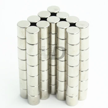 

20pcs Neodymium N35 Dia 8mm X 8mm Strong Magnets Tiny Disc NdFeB Rare Earth For Crafts Models Fridge Sticking magnet 8x8mm