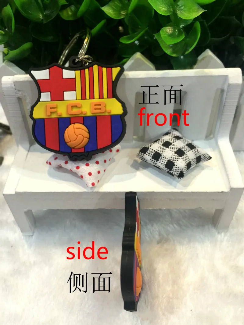 Fútbol Llavero coche de silicona de hombre de los hombres Llavero para localizar las llaves de MacBook porta Llavero Personalizados Chaveiro Feminino