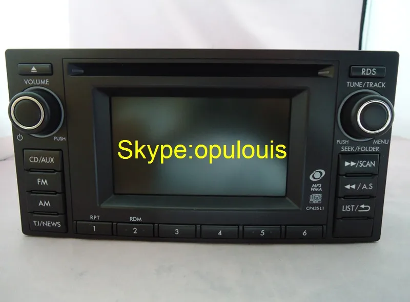 Subaru single CD clarion big screen