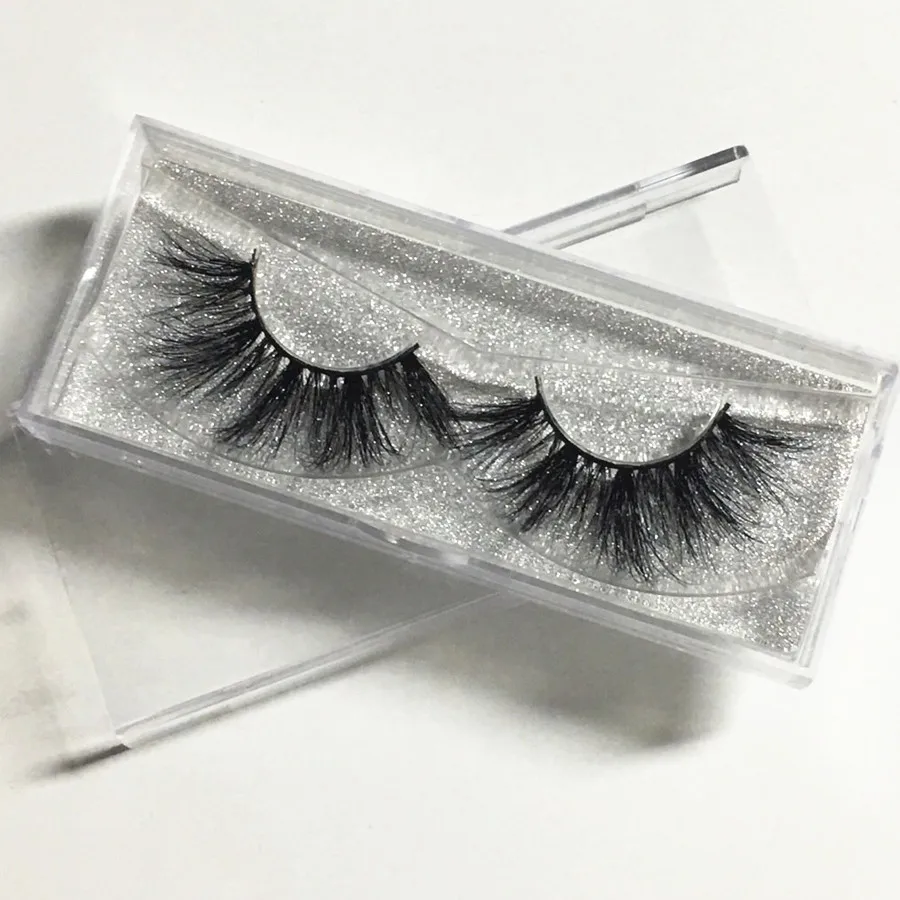 

3D Mink Eyelashes 25mm Lashes Volume Mink Lashes Makeup Natural False Eyelashes Dramatic Eyelashes Extension Faux Cils Wispy