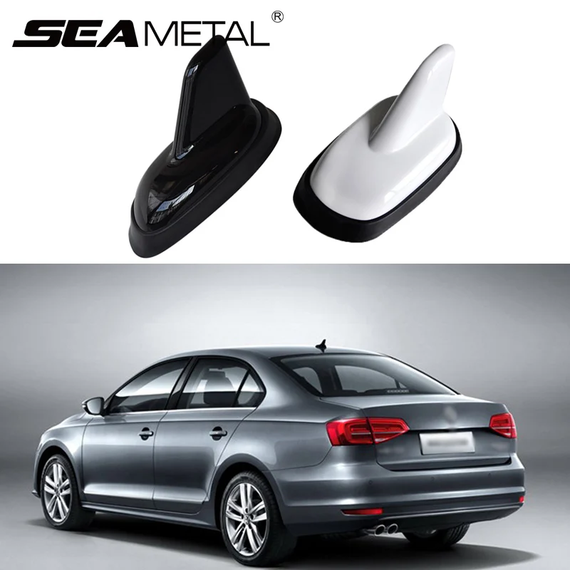 

Car Styling Universal Car Shark Antenna Auto Exterior Roof Shark Fin Antenna FM/AM Signal Protective Aerial For Ford Toyota Audi