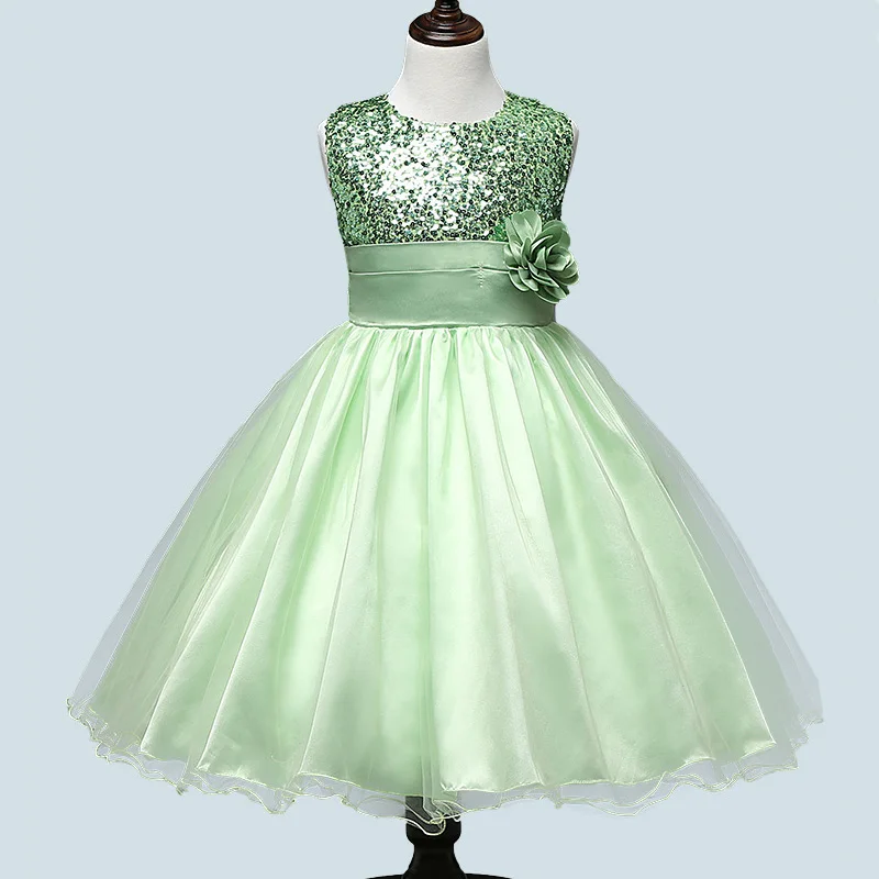 Новая летняя одежда принцессы для костюмированной вечеринки для маленьких девочек детское платье Элитная детская одежда платья для девочек праздничная одежда