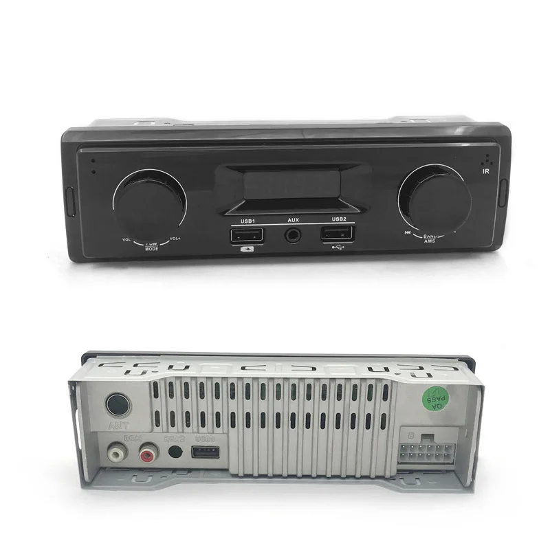 1 Din 12 V автомобильный стерео аудио стерео без Bluetooth без пульта дистанционного управления Поддержка FM Aux в USB приемник плеер радио MP3