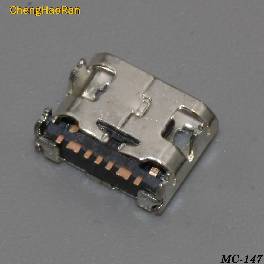 

ChengHaoRan 10PCS Micro USB 7pin B type Female Connector For Mobile Phone Micro USB Jack Connector 7 pin Charging Socket
